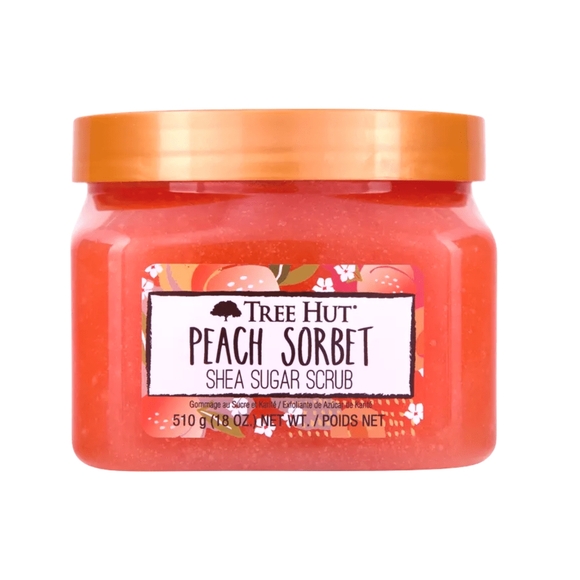 Tree Hut Peach Sorbet Shea Sugar Scrub - Vibrant Orange - Picture 1 of 1